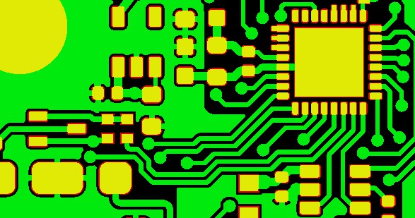 PCBソルダーレジスト開口