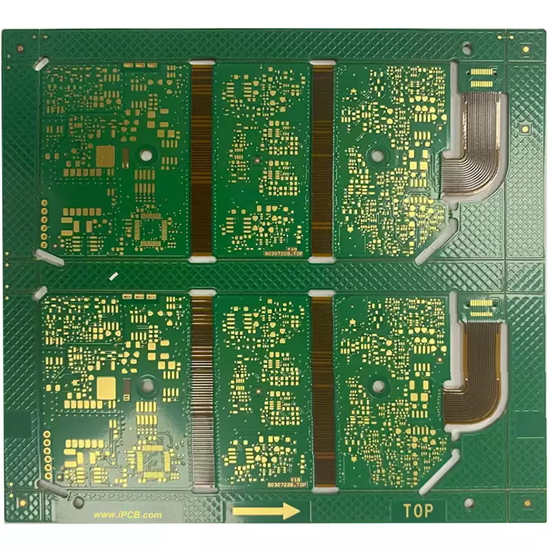 8層リジッドフレキシブルプリント基板